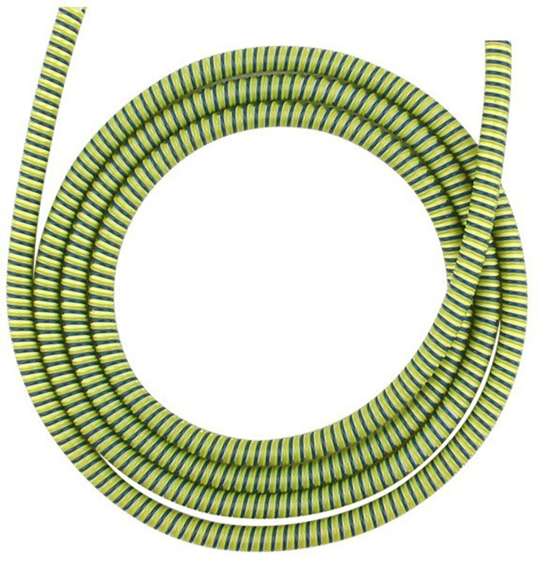 ABlue Clipper Cable Protector, Spiral Data Cable Protective Sleeve, Headphone Saver Cable Protector(Green)