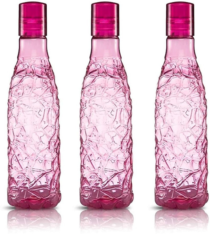 Flipkart SmartBuy Antic Bottle Fridge, for Home Office Gym School Boy 1000 ml Plastic Bottle(Pack of 6, Black)