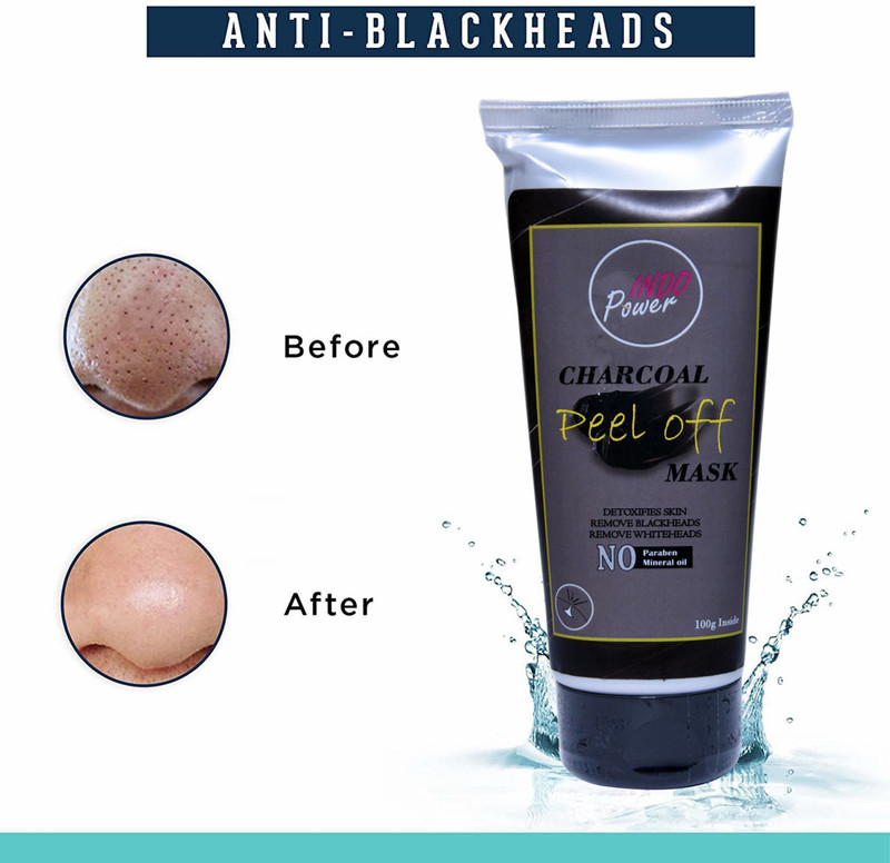 INDO POWER BAM26 -CHARCOAL PEEL OFF MASK(100 g)