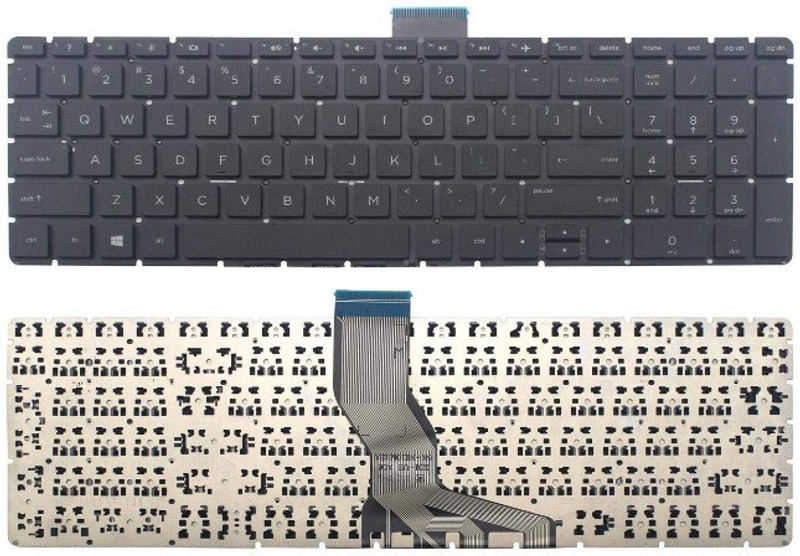 Aykait Compatible With 15-BS 15-BW 15-CC 15-CD 15Q-BD 15-BS000 15-BS100 Golden Laptop Keyboard Replacement Key