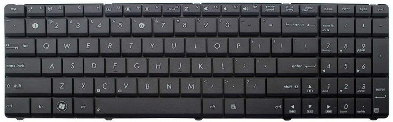 BLSM Compatible With X53U X53 X53B K53U K53Z K53B K53T K53TA K73TA Laptop Keyboard Replacement Key