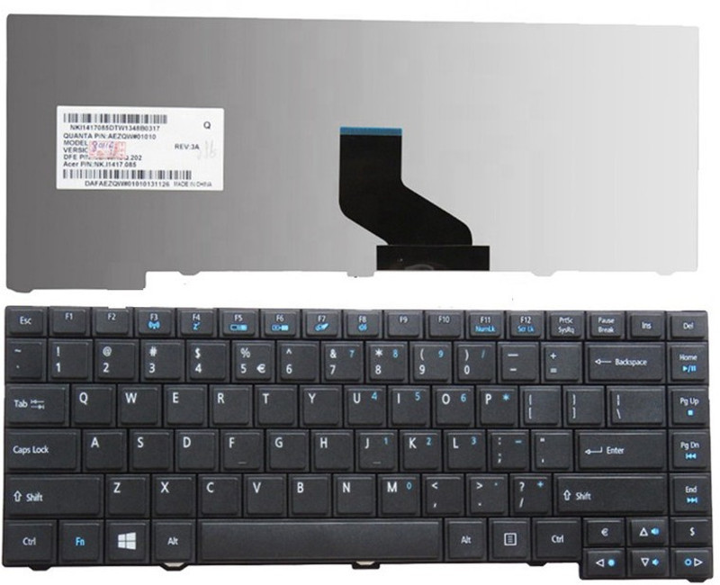 BLSM Compatible With 4750Z TM 4751Z US Laptop Keyboard Replacement Key