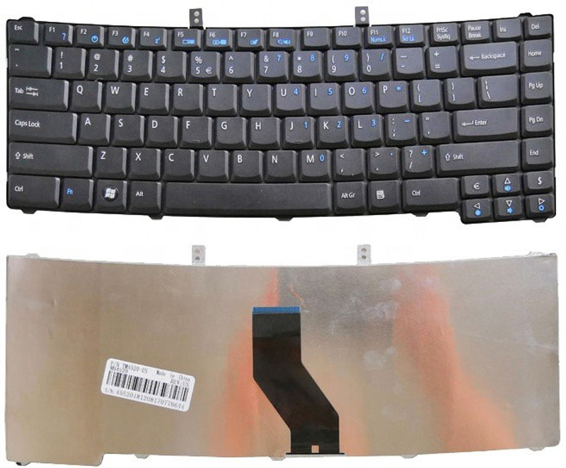 BLSM Compatible With Travelmate 2420 2920 6231 6232 6252 6290 6291/AC104-NR Uk Laptop Keyboard Replacement Key