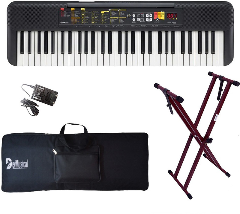 YAMAHA PSR F52 Combo Package PSR F52 Analog Portable Keyboard(61 Keys)