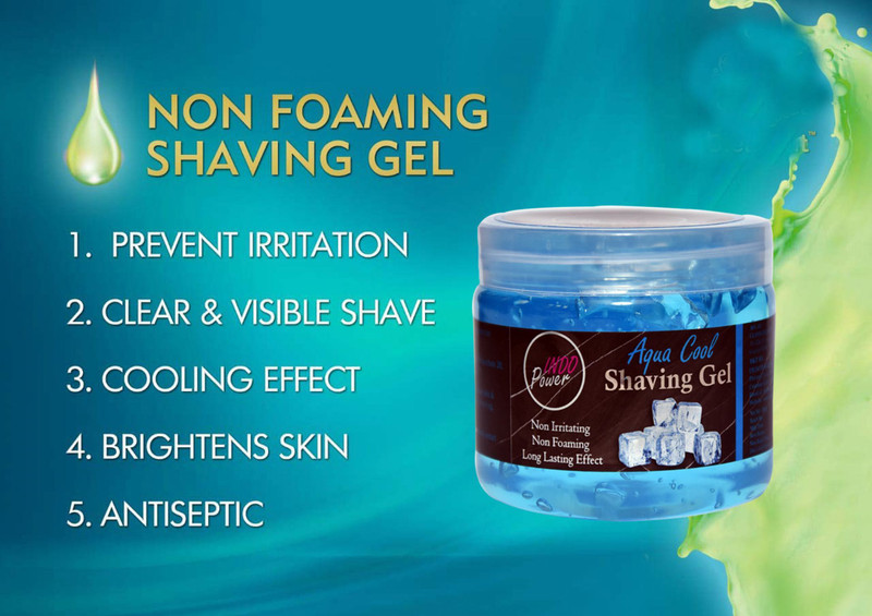INDO POWER ABD60 -AQUA COOL SHAVING GEL 200g.(200 g)