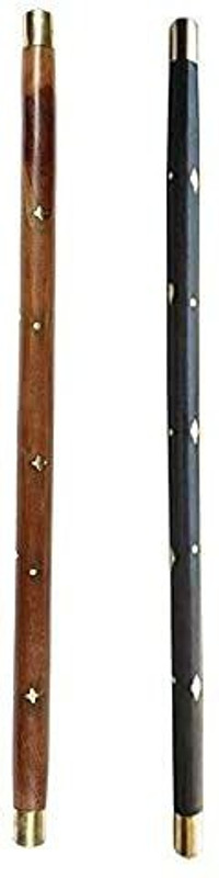 RanaCreation Handcrafted Wooden Morning Swagger Sticks 23 inches Combo Offer Walking Stick