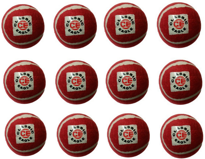 Classic Eagle Red Tennis Ball Pack Of 12 Tennis Ball(Standard, Pack of 1, Red)
