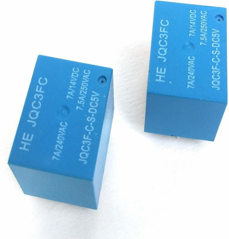 Bright Electronic Components 6V DC Relay | 5 Pin DC Relay | 5 volt relay Electronic Components Electronic Hobby Kit