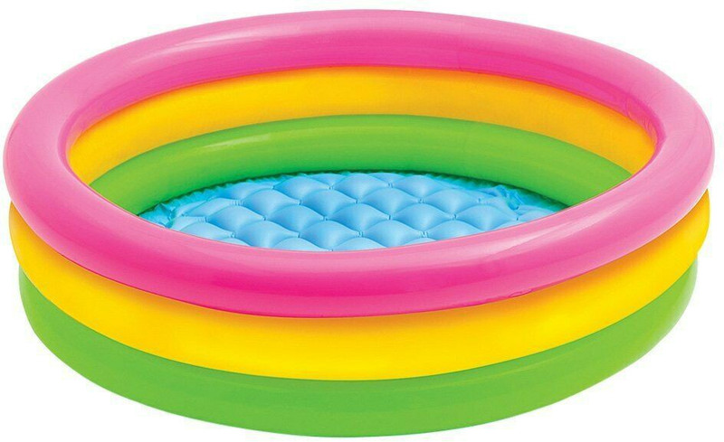 TopQore kids 3Ft Inflatable Bath Tub & Baby Swimming Pool Inflatable Swimming Pool Inflatable Swimming Pool(Multicolours)