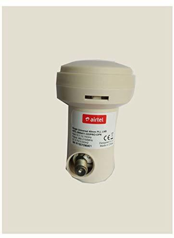 GoodsBazaar Single Original Airtel LNBF For DTH, Dish TV, Tata Sky, Airtel, Free DTH Antenna Rotator