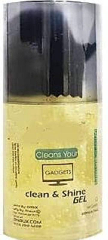 Mak World Screen Cleaner Gel with Cloth Multi-Purpose LCD Cleaning Kit 200ML for Computers, Gaming, Laptops, Mobiles(Cleaning Gel 200ML)
