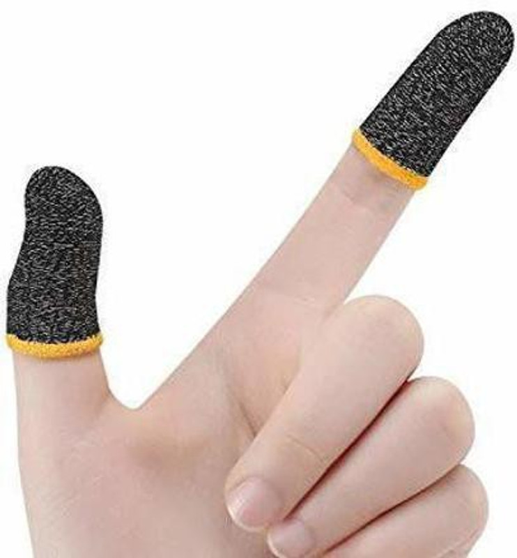 SWARUP Anti-Slip Thumb & Finger Sleeve Increase Your Gaming Score Slip-Proof 10 Pieces Finger Sleeve(Pack of 5)