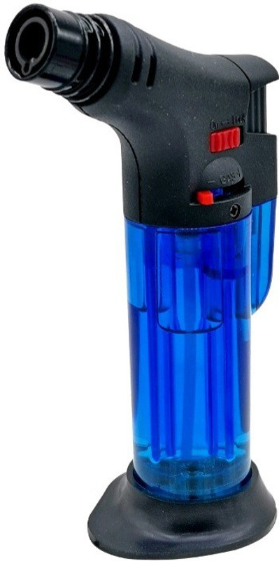 Ditya Crafts Plastic Gas Lighter(Blue, Black, Pack of 1)