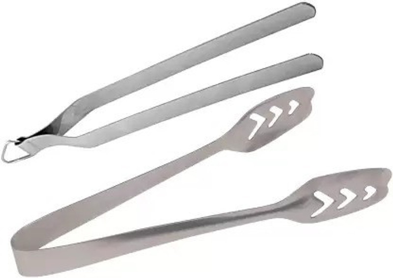 Mohini steels Mstl-52 Roti Chimta/ Momos Chimta 27 cm Roasting Tong Set(Pack of 2)