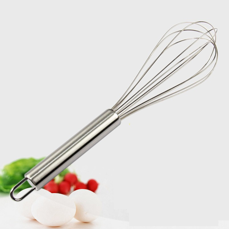 MobFest ® Kitchen Baking Tool Stainless Steel Hand Mixer Egg Beater Whisk Stainless Steel Balloon Whisk