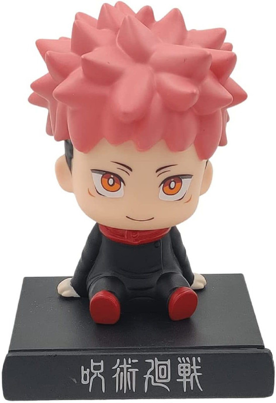 Daiyamondo Luffy One Piece Bobble Head Action Figure for Car Dashboard and Office Desk(Multicolor)