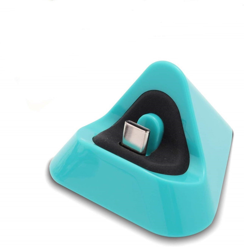Etzin Charging Dock Charger Stand Station for Nintendo Switch Lite Game Console Green Charging Pad