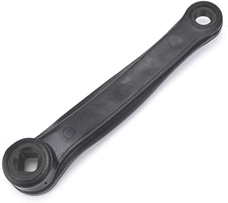 ATLAS Cycle Arm Black Left Crank Arm Square/Rhombus Hole for Mountain Bike Pedal(Black)