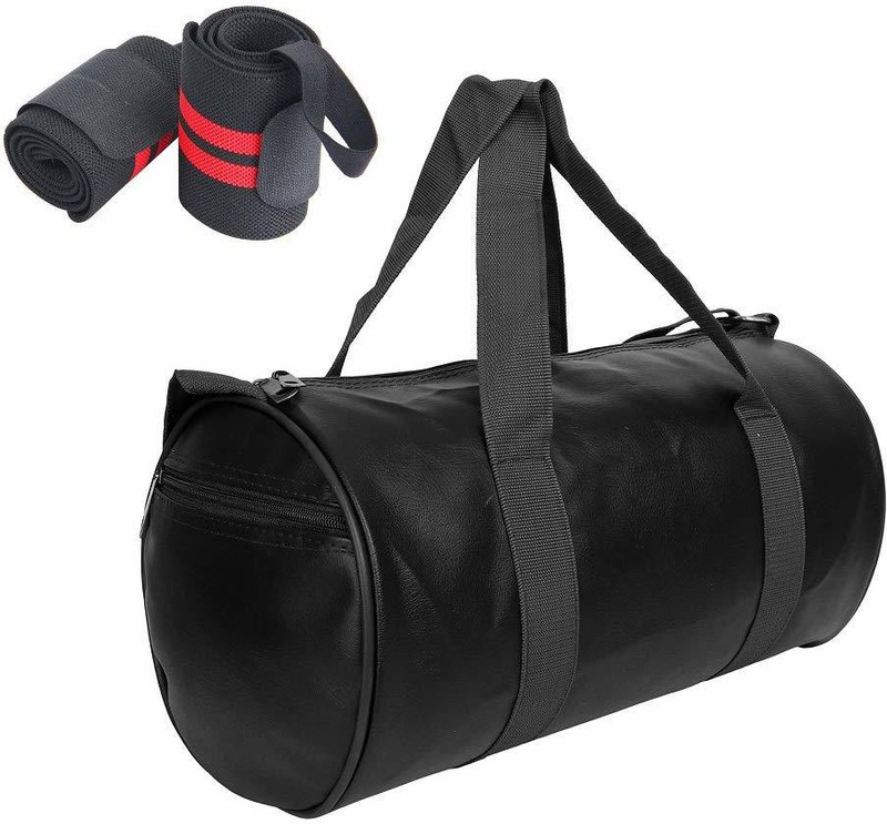 Rainox Combo Pack of Gym Duffel Bag with Wrist-Wraps Support Band Fitness Accessory Kit Kit