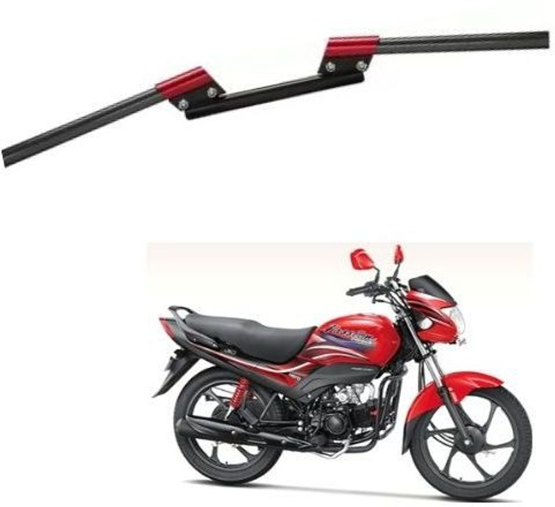 ARN Universal Motorcycle Red Black Handle Bar for Universal For Bike Handle Bar(Red)
