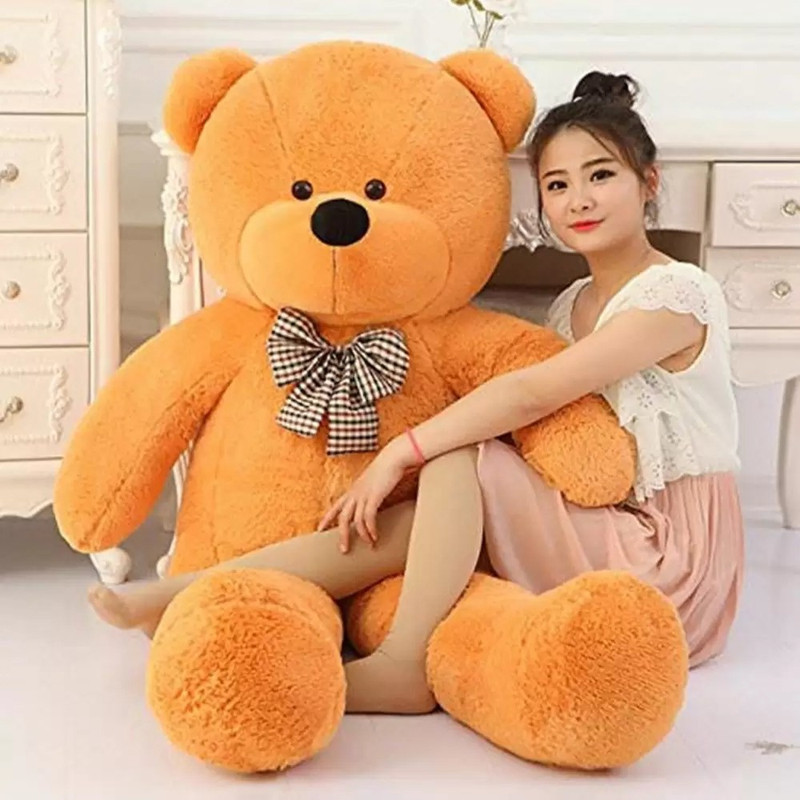 msy 4 Feet Teddy Bear (Brown Color) Beautiful and tall soft Teddy Bear (Brown)" - 122 cm(Brown)
