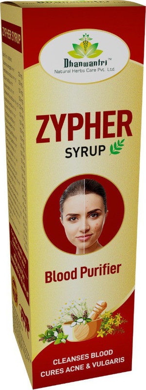 Dhanwantri Natural Herbs Care Zypher Syrup || 300 ml(300 ml)