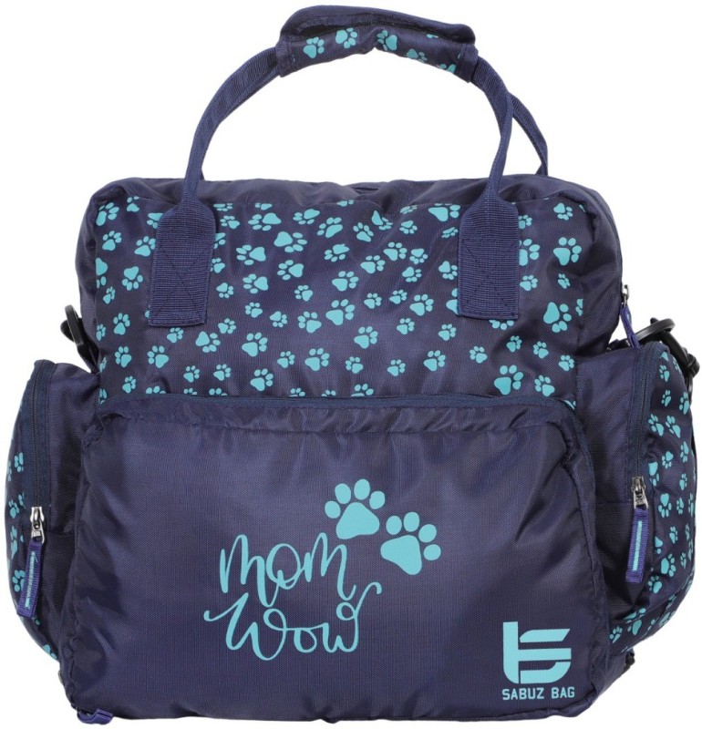 SABUZ BAG Baby Diaper Nappy Changing |Mother Handbag |Maternity Backpack Mom Bag(Navy Blue)