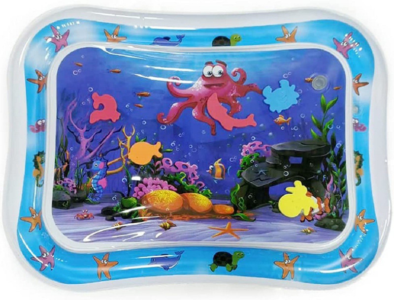 NAVRANGI Leakproof Water Mat,Play Mat Its a Great for Babies Baby Bath Seat For Kids Baby Bath Seat(Multicolor)
