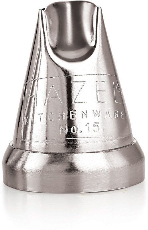 HAZEL VR11064 Stainless Steel Star Icing Nozzle(Silver Pack of 1)