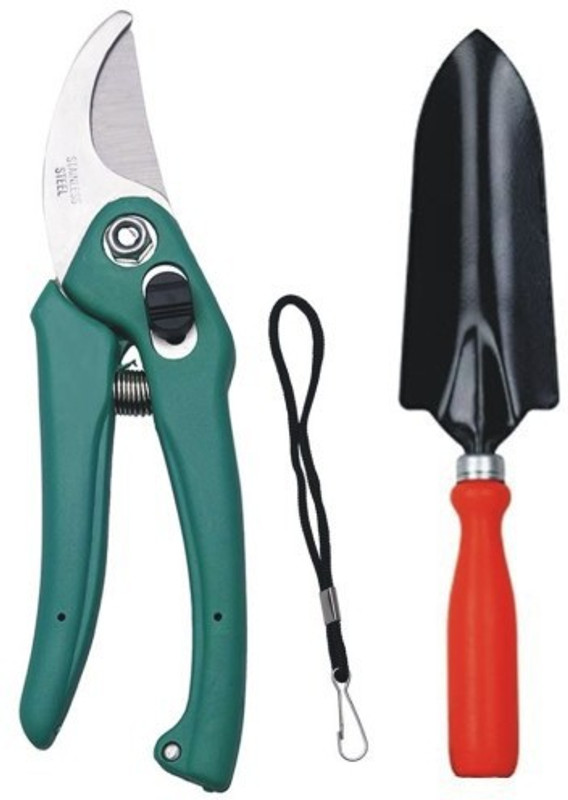 Green India Garden Scissor & Garden Trowel Ratchet Pruner(Cordless)