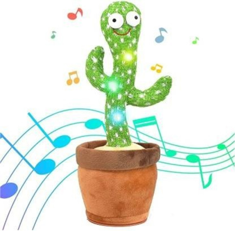 F A S T F R I E N D S Dancing Cactus With Toys Same Talking Tom Funny Early Interesting Toys for Kids(Multicolor)