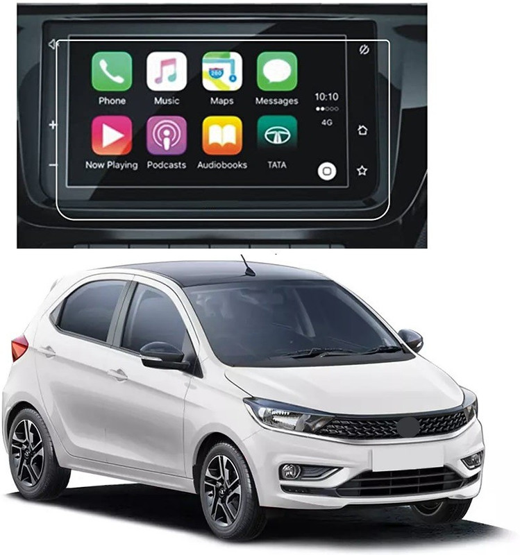 Guardpad Nano Glass for Tata Tiago NRG AMT (7 inch) (2021 - Running) GPS Stereo System (By Company Fitted) (PCS:-2)(Pack of 2)