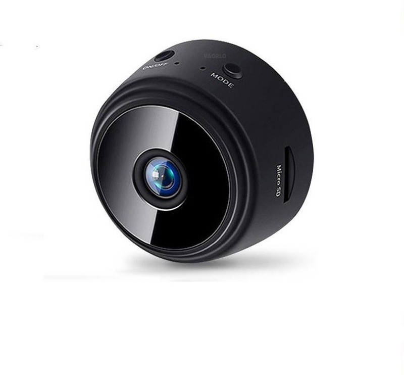 SIOVS WIFI SECURITY CAMERA Wireless WiFi Hidden Camera HD 1080P Security Cameras Nanny Cam Sports and Action Camera(Black, 12 MP)
