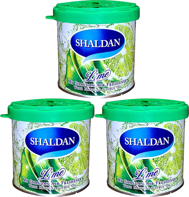 MY SHALDAN Lime Car Freshener Diffuser MY-SHALDAN-Lime-3(3 x 1 Units)