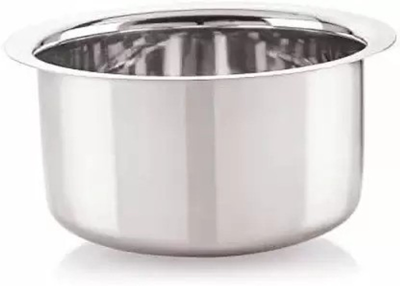 Super HK Pot 12.71 cm diameter 0.75 L capacity with Lid(Stainless Steel)