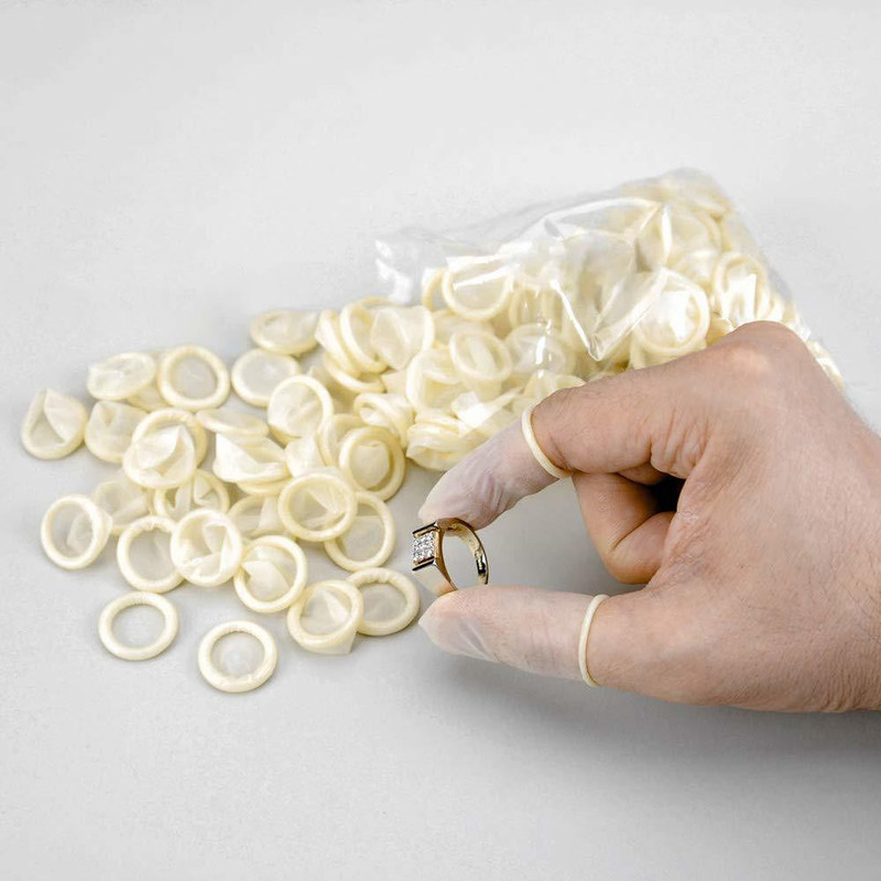 Aatrangi Silicone Finger Guard(2.5 inch Pack of 25)