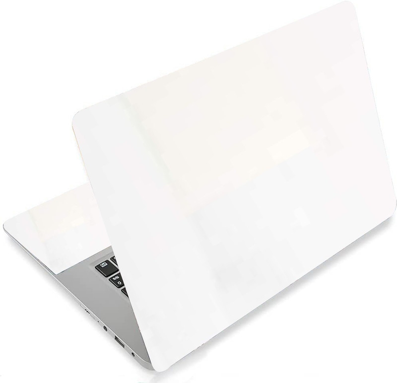 SUPERFAB Laptop Universal Silver Wrap Skin Sticker Sheet Size 15 inch X 24 Inch Vinyl Laptop Skin Compatible for 15.9 inch(Theme: Solids)