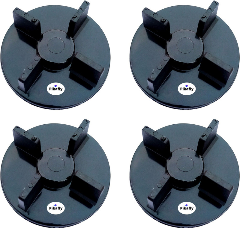 Pikafly - Mixer Grinder Jar Coupler for All Brand in The Pack (4 Pcs) Black - Left Hand Mixer Grinder Coupler