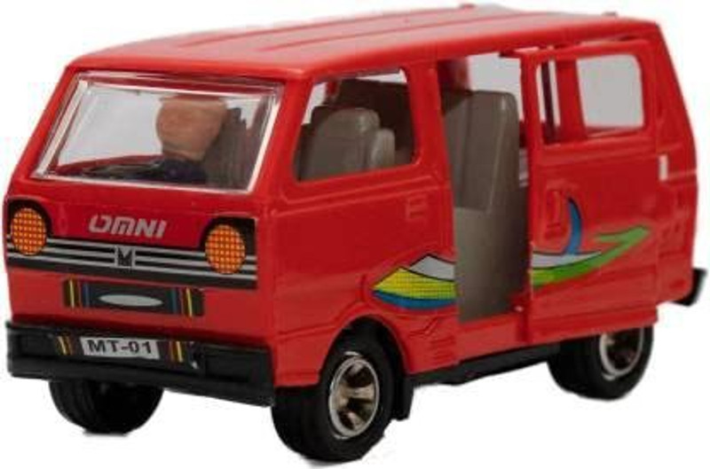 TECHZAGE MARUTI VAN(Red, Pack of: 1)