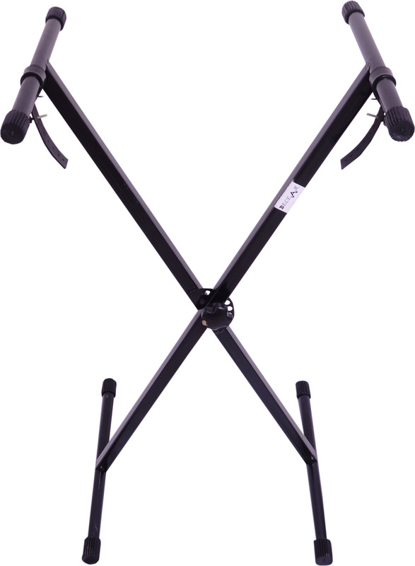 Belear Six Angle Adjustable Heavy Duty Big Size Black Piano Keyboard Stand Keyboard Stand