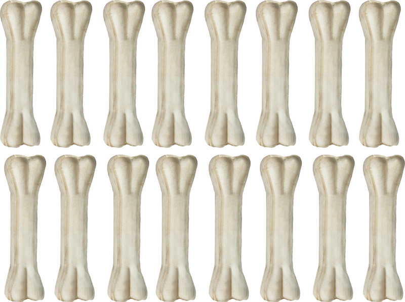 Unik _ Pressed Chewing Bone For Dogs _ 16 Pieces Beef Dog Chew(800 g, Pack of 16)