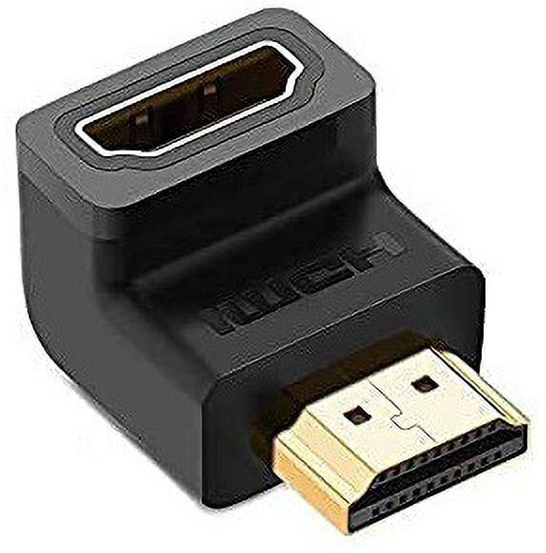BIGWHEEL Black Hdmi Extender Female to Female Coupler Adapter for Hdtv, TV Fire Stick Phone Converter(Android)