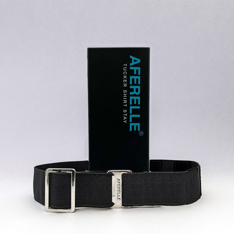 aferelle X- Back Suspenders for Men(Black)