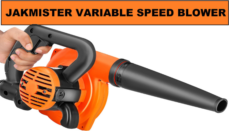 Jakmister Variable Speed Heavy Duty No Vibration Machine Dust Cleaner Forward Curved Air Blower(Corded Vacuum)