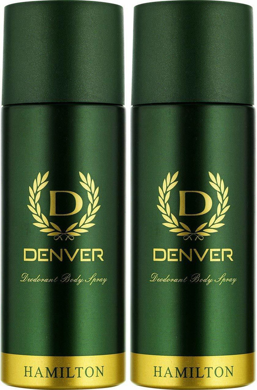 DENVER deo caliber Deodorant Spray - For Men(100 ml, Pack of 2)