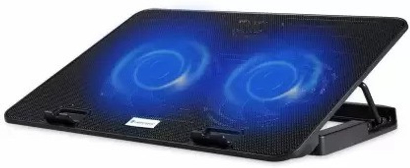 LAPCARE LE_Colling Pad-3031 (Black) 2 Fan Cooling Pad(Multicolor)