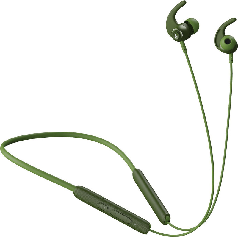 boAt Rockerz 260 with Beast Mode, ENx Tech and ASAP Charge Bluetooth(Forest Green, In the Ear)