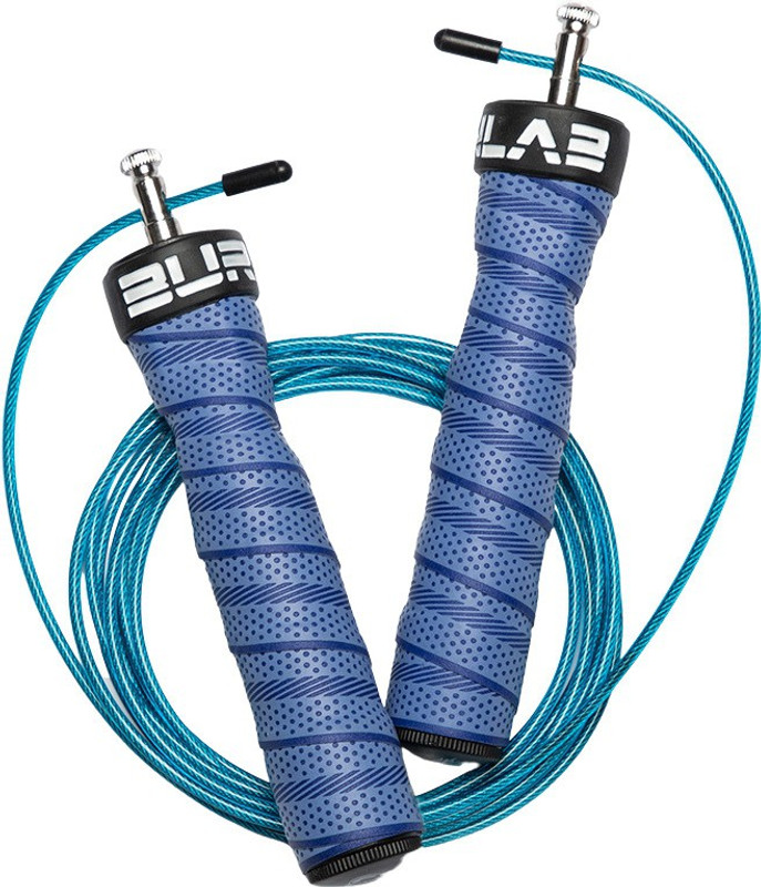 BURNLAB Anti slip Adjustable Skipping Rope Pro (Speed (Blue)) Speed Skipping Rope(Length: 300 cm)