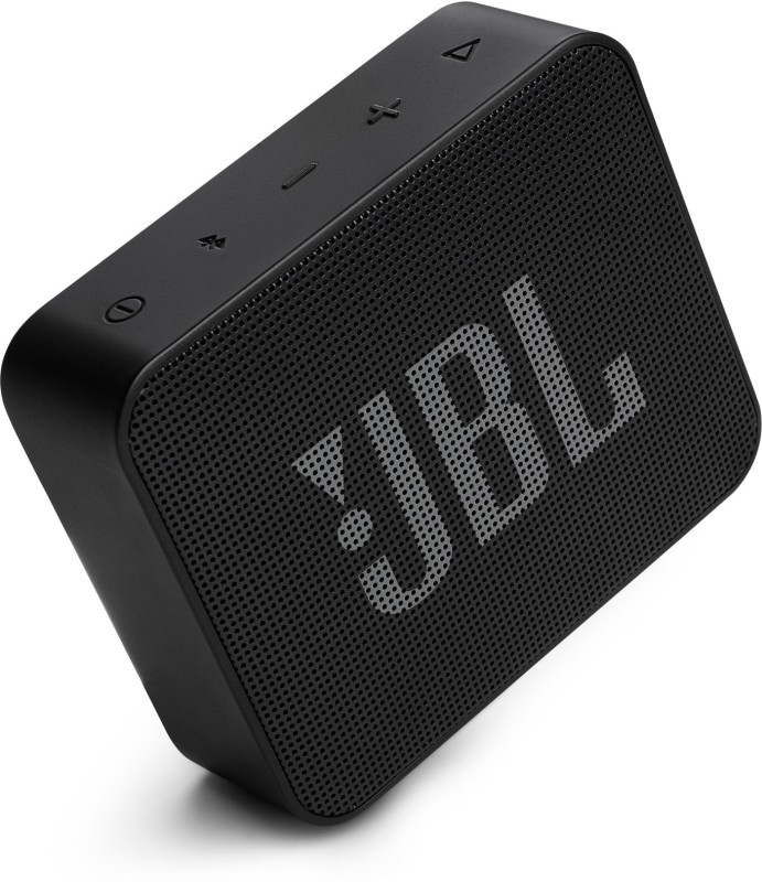 JBL Go Essential with Rich Bass, 5 Hrs Playtime, IPX7 Waterproof, Ultra Portable 3.1 W Bluetooth Speaker(Black, Mono Channel)