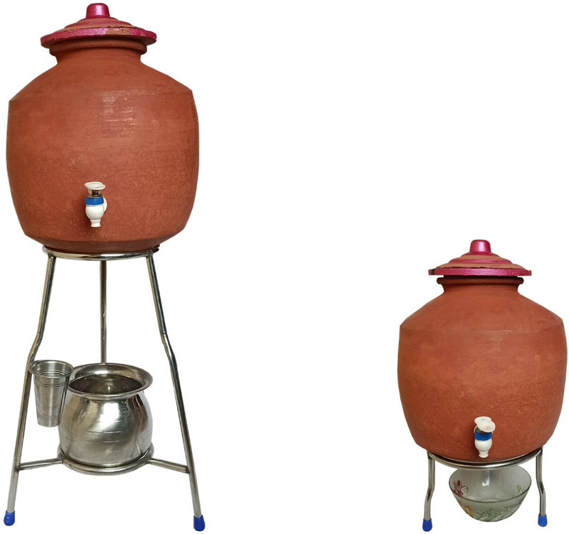 GREEN TOUCH Matka Kitchen Rack Iron Matka Pot Stand,Water Pot Stand,Water Jug Stan,Water Stand,Can Stand
